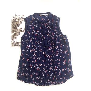 Floral Royal Blue/Purple Blouse ♥️